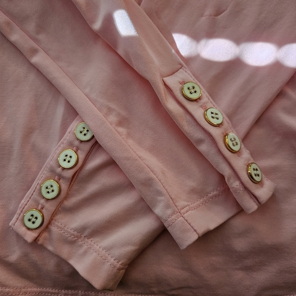 J. Mclaughlin 1/4 Zip Pullover Light Pink Size XS - Picture 6 of 12